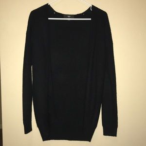 Black Knit Cardigan